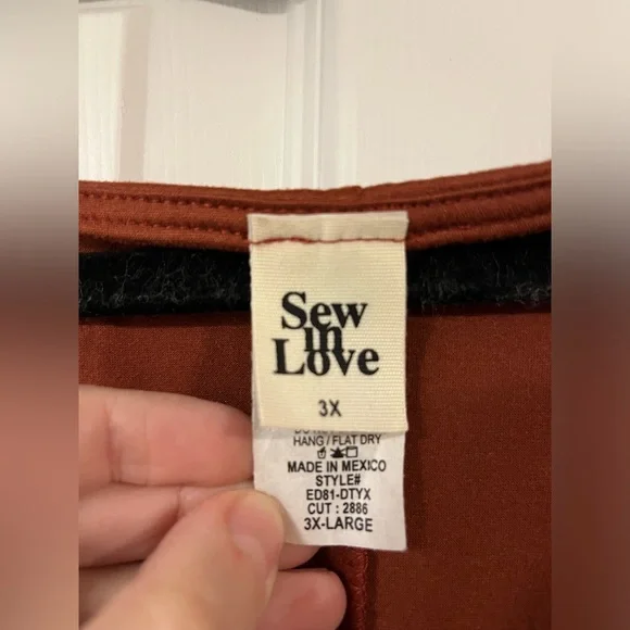 Rust Color Dress - Picture 2 of 6